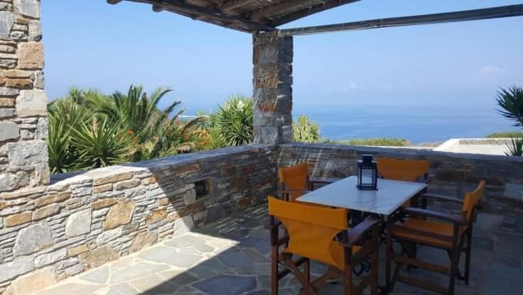 Syros Apartments Suites Chryssonisos Kini Eksteriør billede