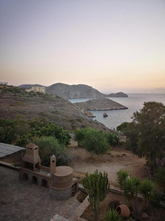 Syros Apartments Suites Chryssonisos Kini Eksteriør billede