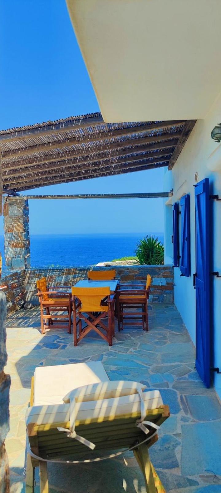 Syros Apartments Suites Chryssonisos Kini Eksteriør billede