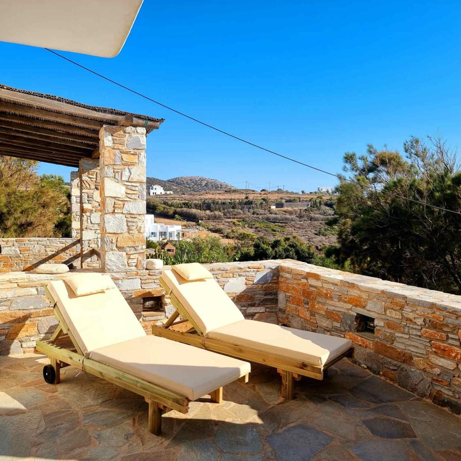 Syros Apartments Suites Chryssonisos Kini Eksteriør billede