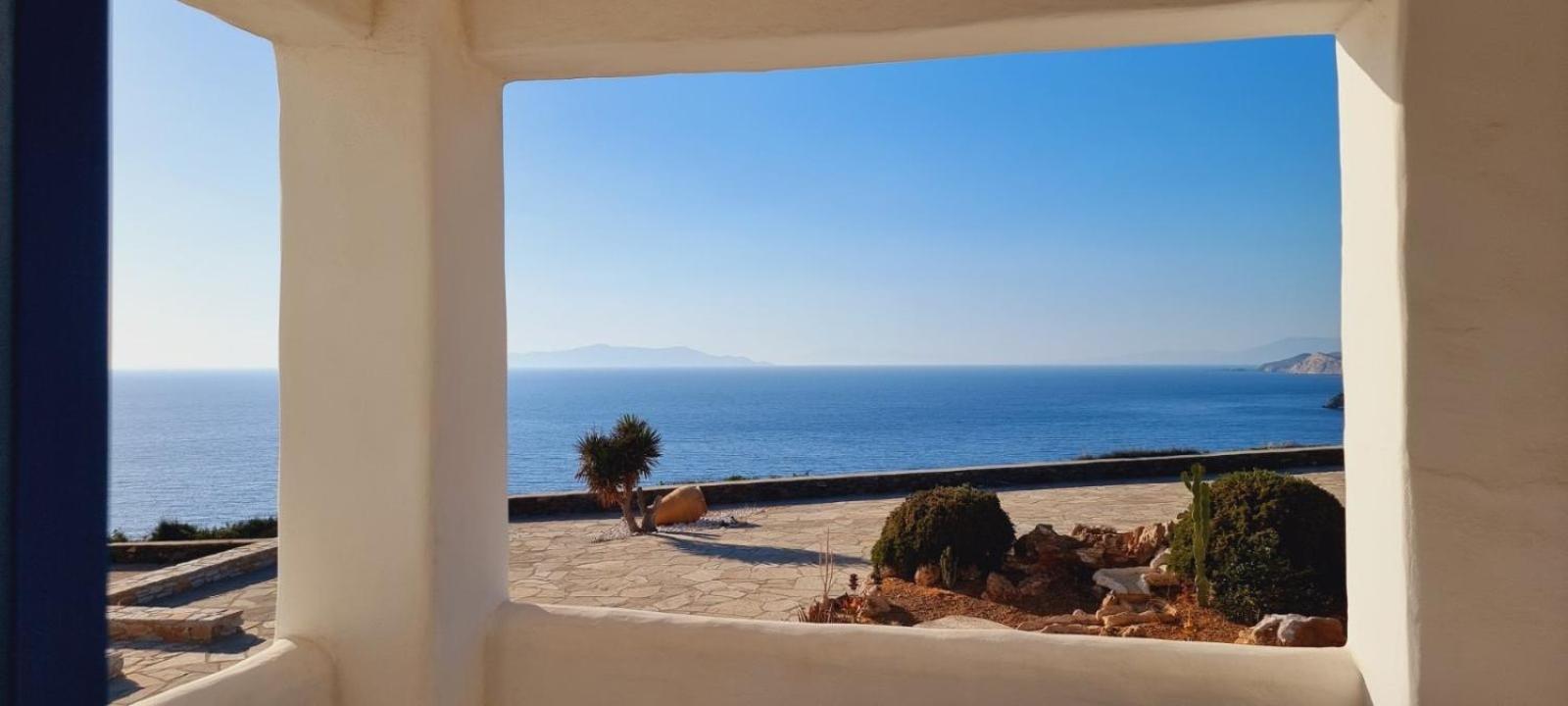 Syros Apartments Suites Chryssonisos Kini Eksteriør billede