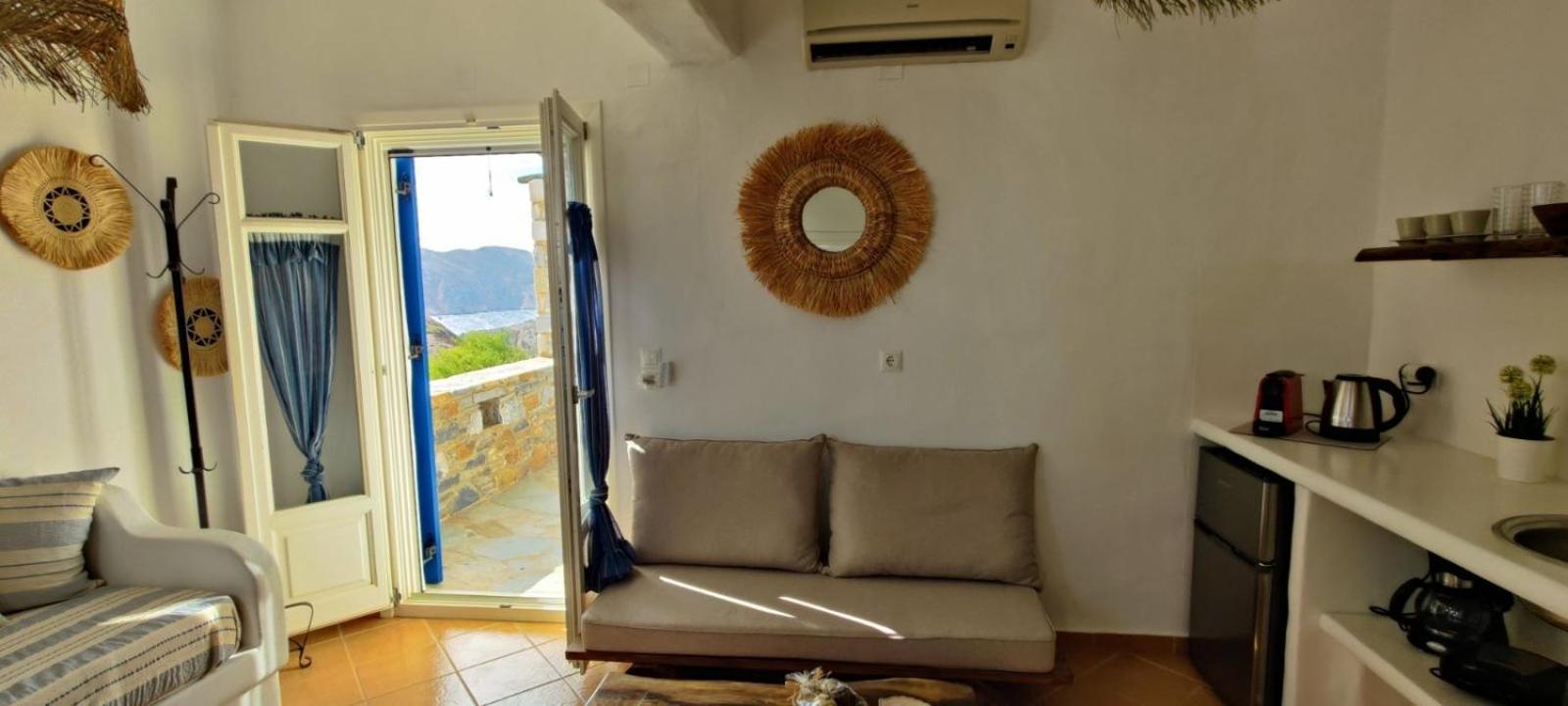 Syros Apartments Suites Chryssonisos Kini Eksteriør billede