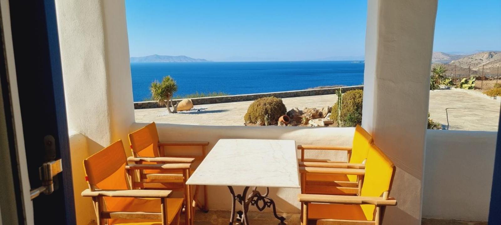 Syros Apartments Suites Chryssonisos Kini Eksteriør billede
